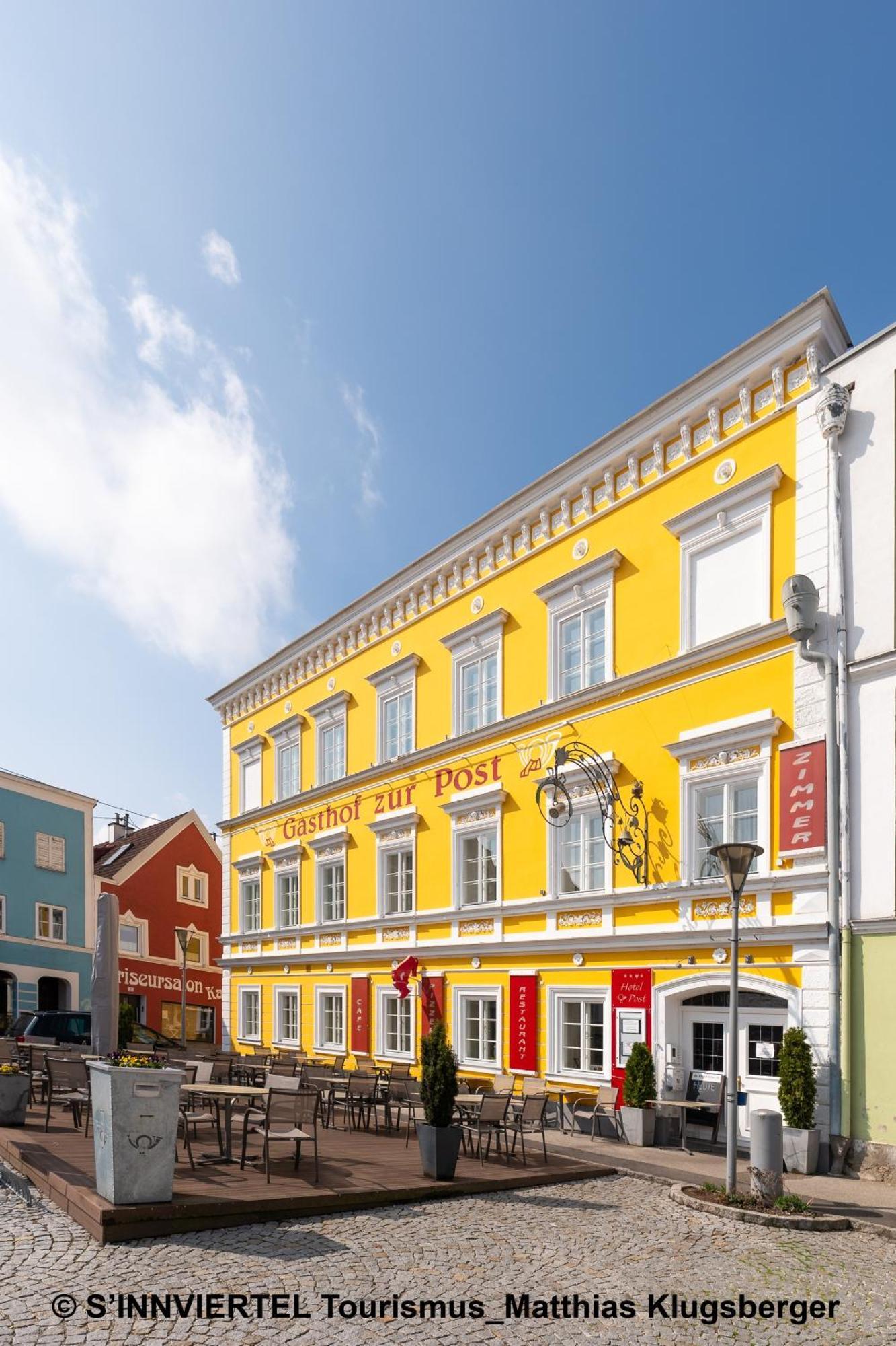 Hotel Gasthof Zur Post Obernberg am Inn エクステリア 写真