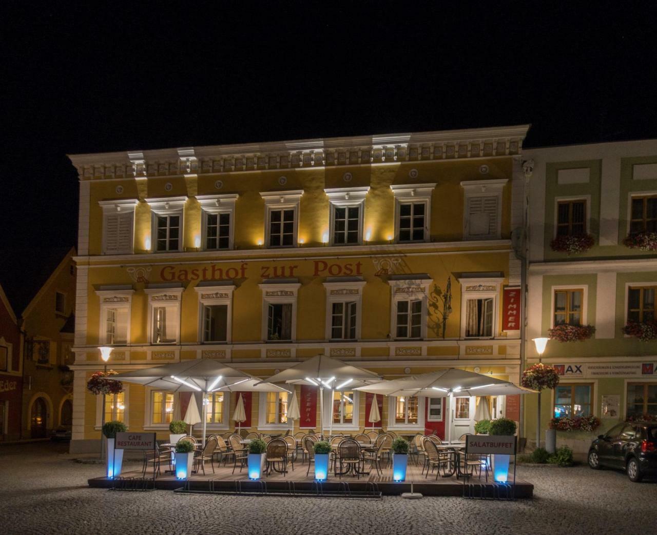 Hotel Gasthof Zur Post Obernberg am Inn エクステリア 写真